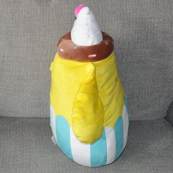 New 12" Squishmallow Pompompurin Sundae Sanrio Hello Kitty Plush - Picture 4 of 6